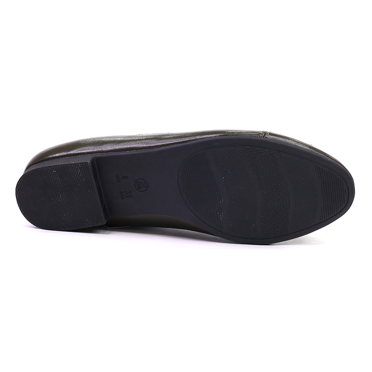 BROWN FLAT SHOES
